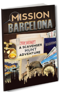 Mission Barcelona - A Scavenger Hunt Adventure - Travel Book For Kids