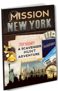 Mission New York - A Scavenger Hunt Adventure - Travel Book For Kids
