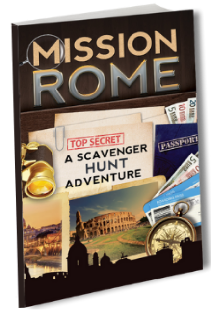 Mission Rome - Travel Book For Kids