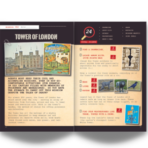 Mission London - A Scavenger Hunt Adventure - Travel Book For Kids